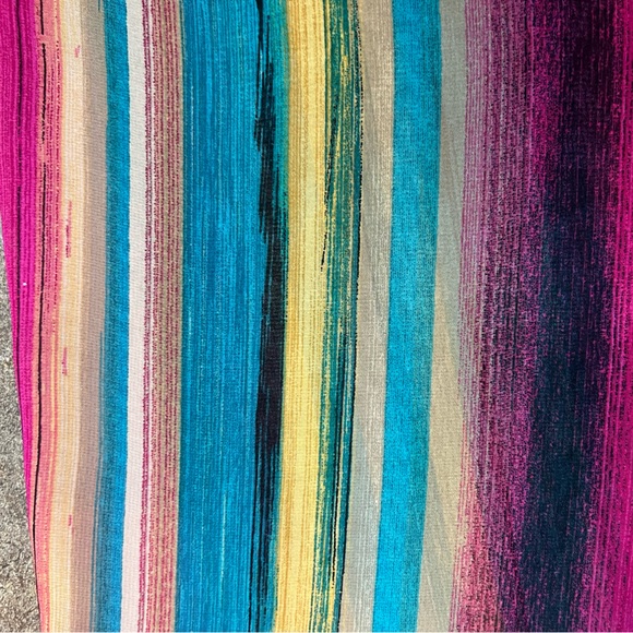 NOW & FOREVER Vibrant Hot Pink Striped Sheer Cardigan - Picture 12 of 12